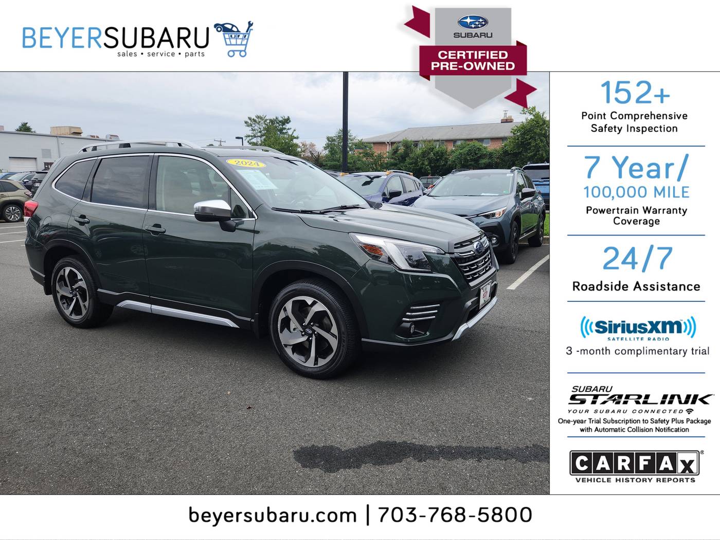 2024 Subaru Forester Touring — SUV — 13,467 mi — Alexandria, VA