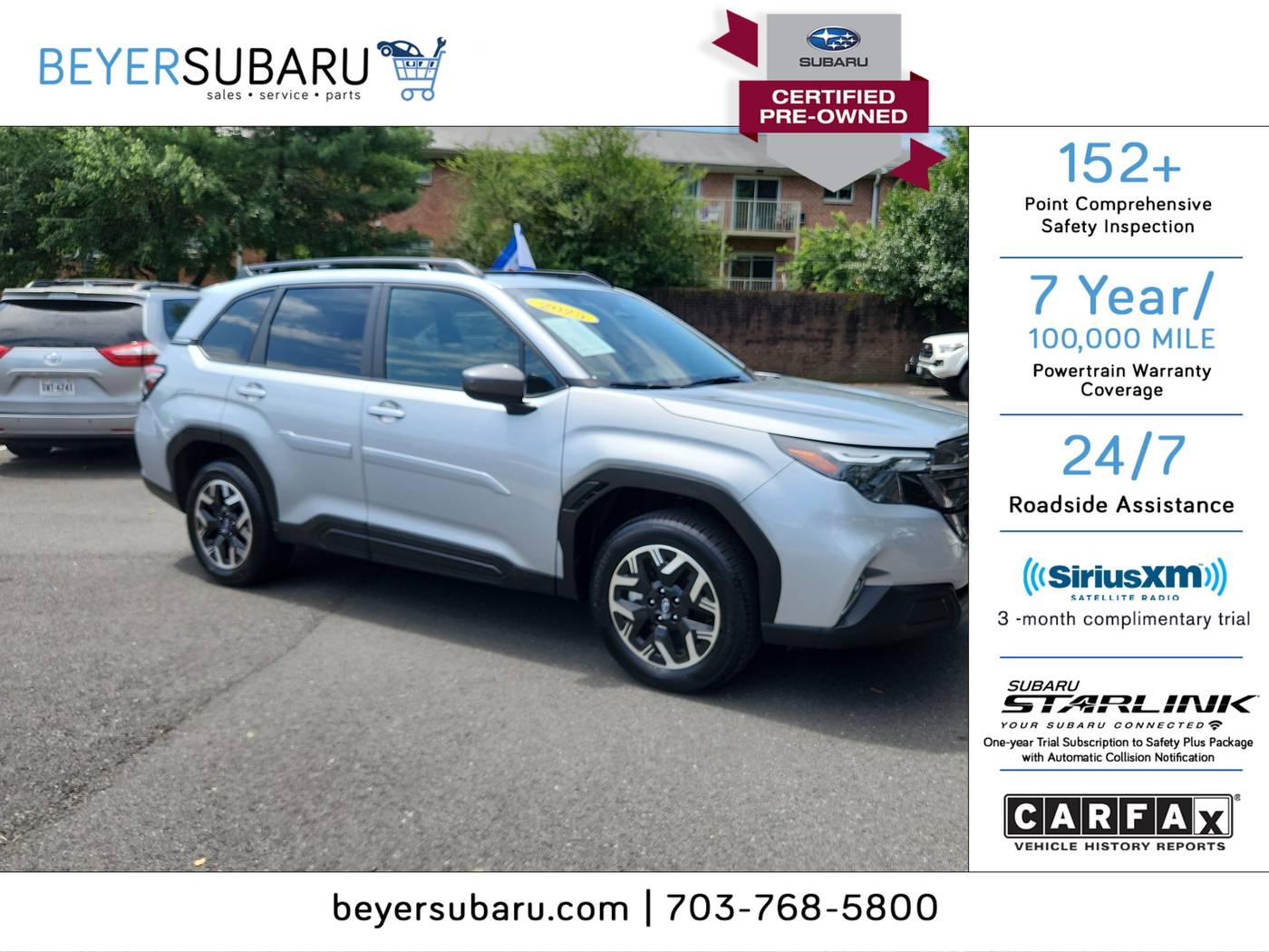 2025 Subaru Forester Premium — SUV — 5,032 mi — Alexandria, VA