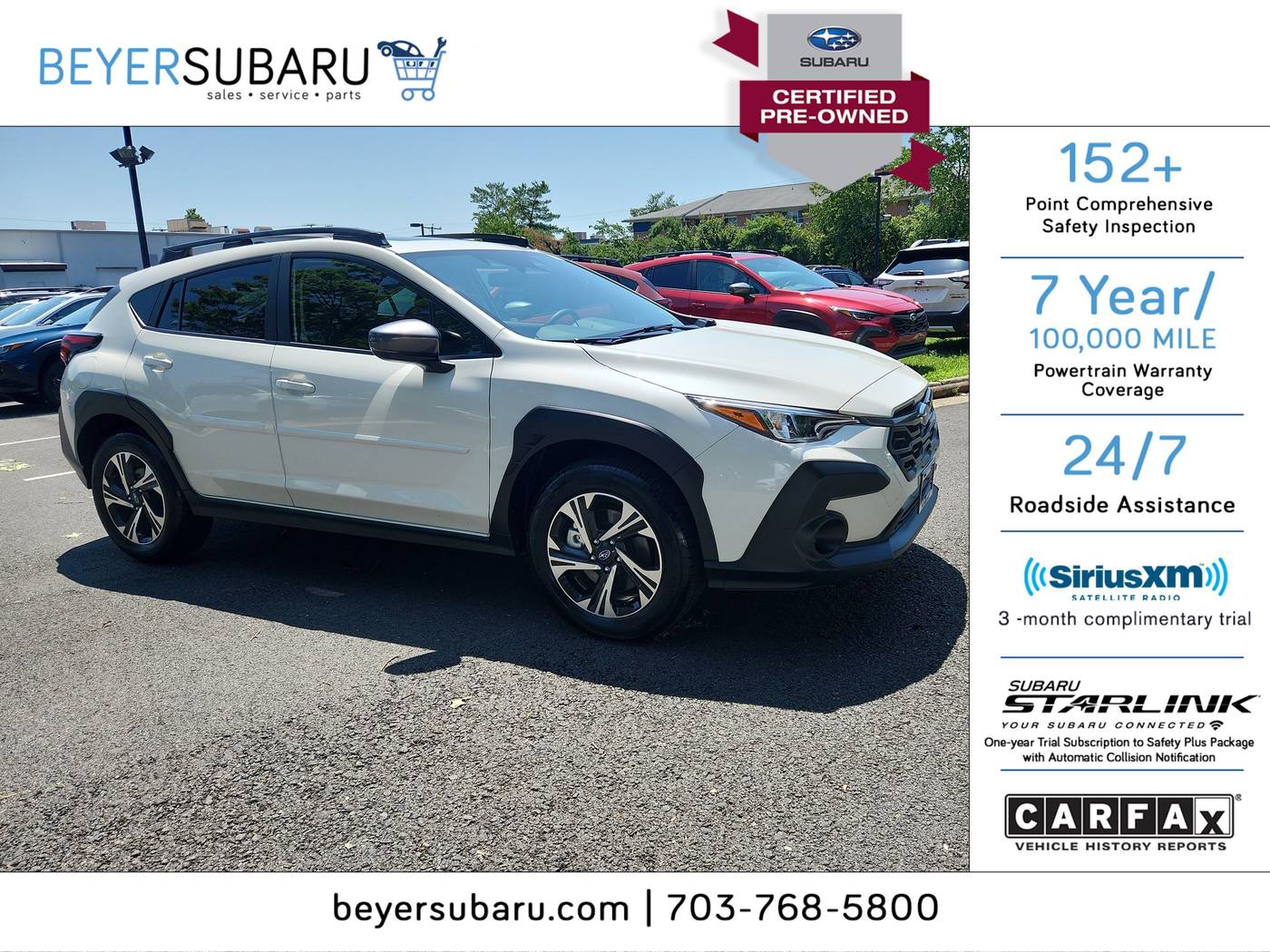 2024 Subaru Crosstrek Premium — SUV — 4,718 mi — Alexandria, VA
