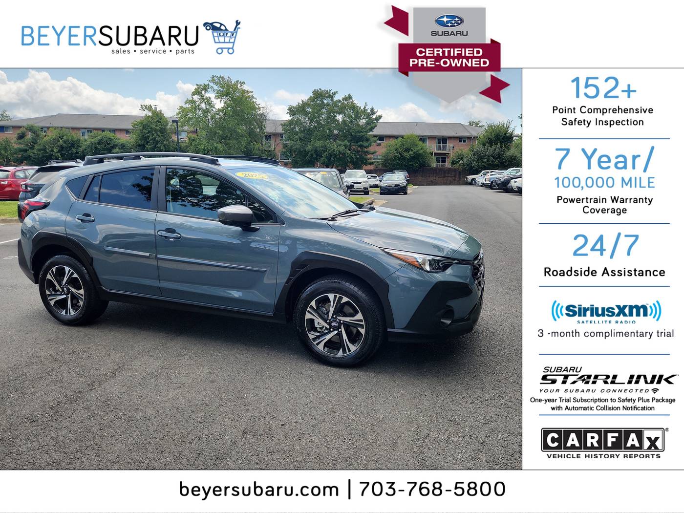 2025 Subaru Crosstrek Premium — SUV — 4,827 mi — Alexandria, VA