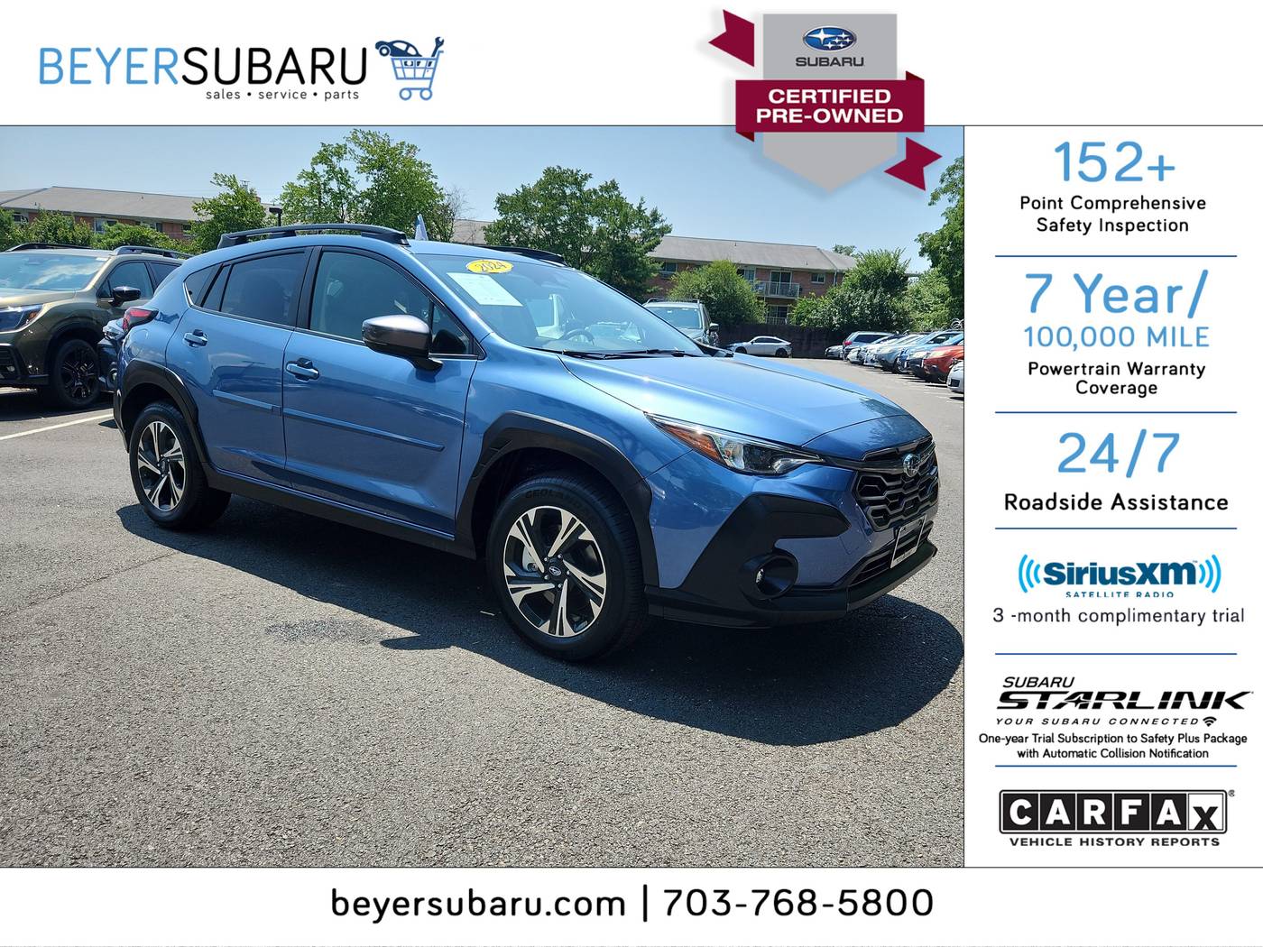 2024 Subaru Crosstrek Premium — SUV — 4,342 mi — Alexandria, VA