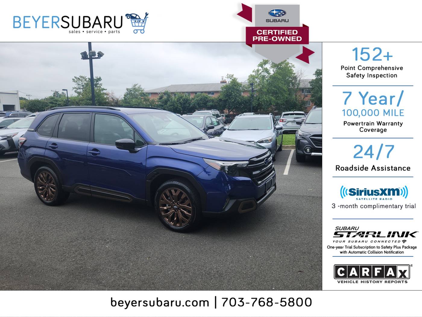2025 Subaru Forester Sport — SUV — 6,531 mi — Alexandria, VA