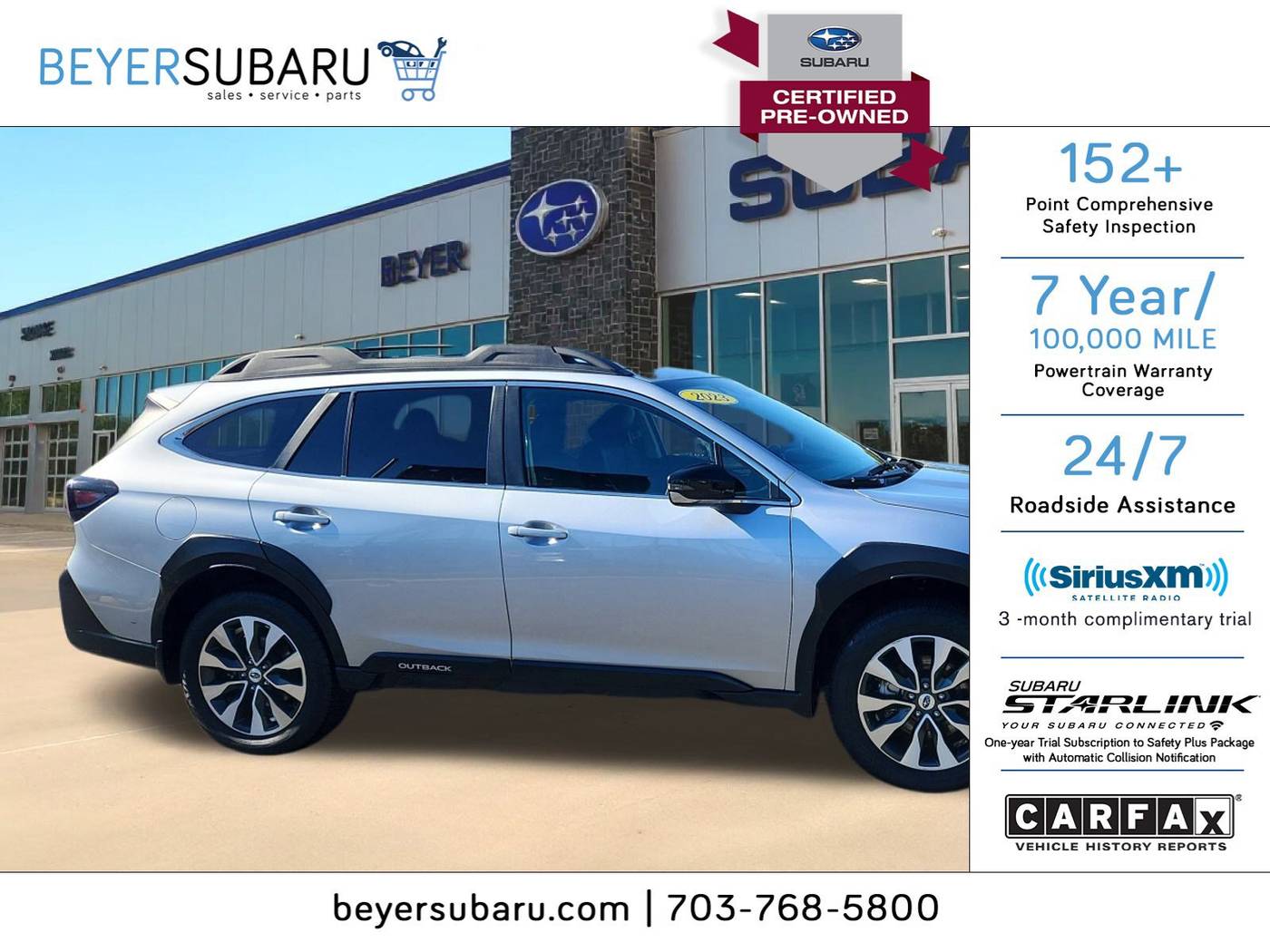 2023 Subaru Outback Limited — SUV — 28,913 mi — Alexandria, VA