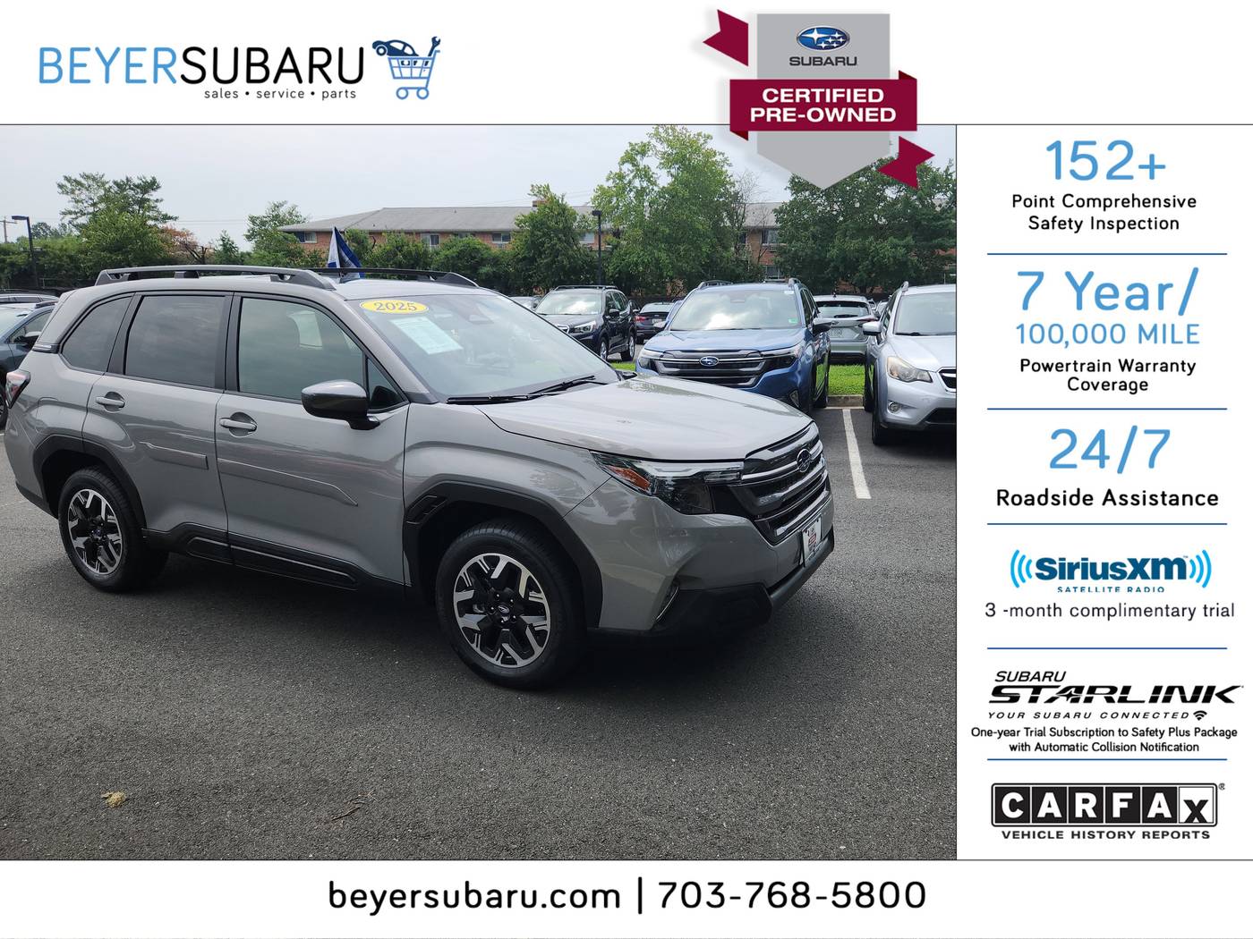 2025 Subaru Forester Premium — SUV — 5,626 mi — Alexandria, VA