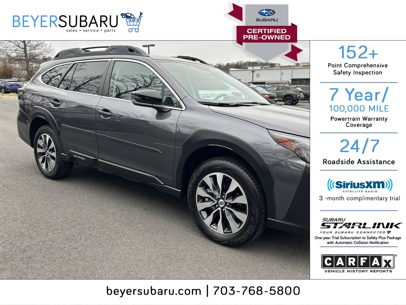 2024 Subaru Outback Limited — SUV — 8,516 mi — Alexandria, VA