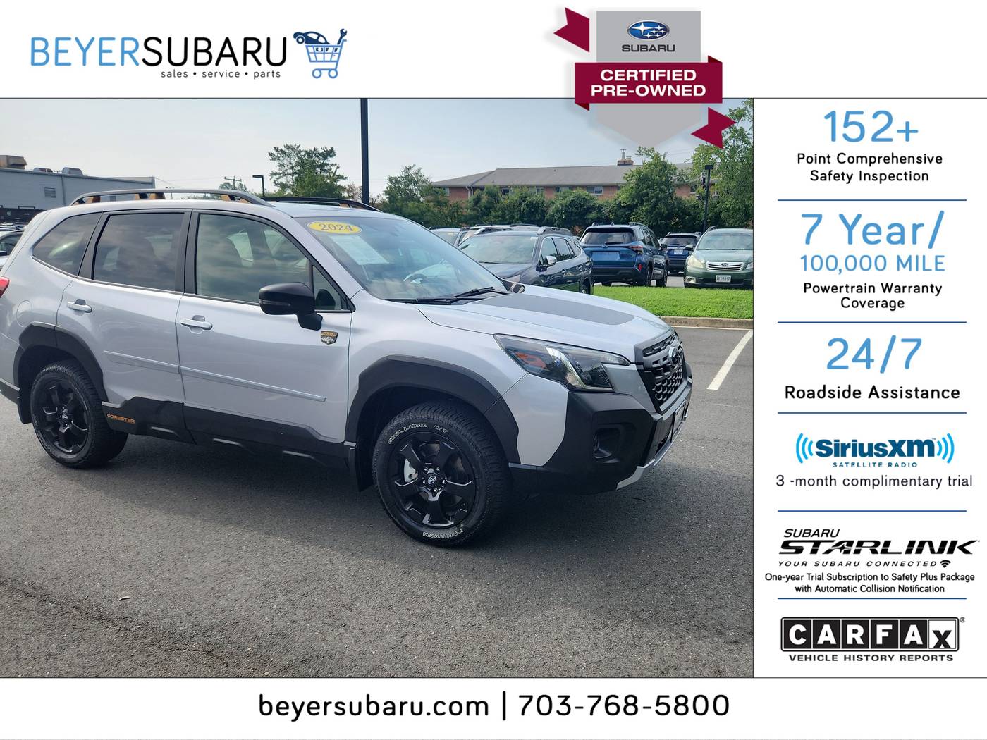 2024 Subaru Forester Wilderness — SUV — 4,491 mi — Alexandria, VA