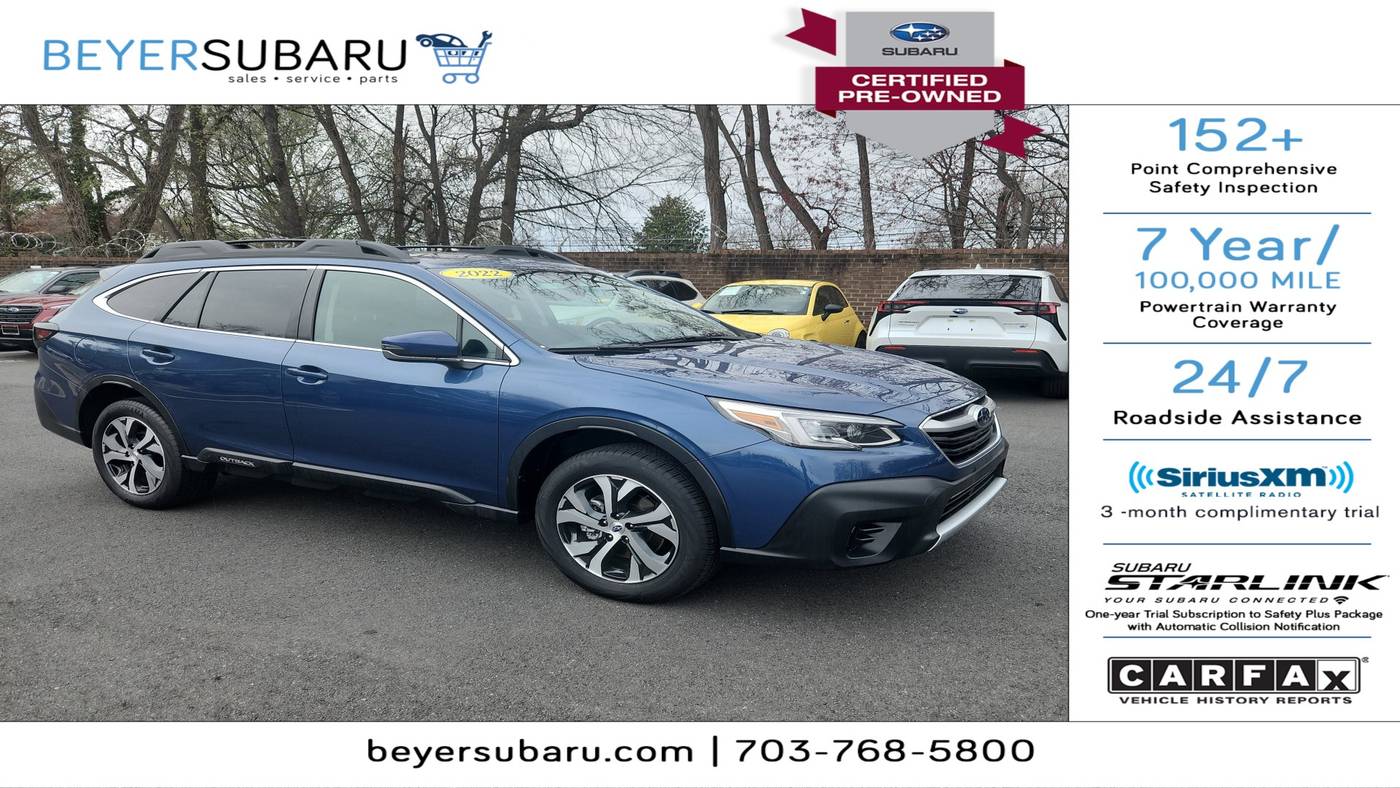 2022 Subaru Outback 2.4T Limited XT — SUV — 23,500 mi — Alexandria, VA