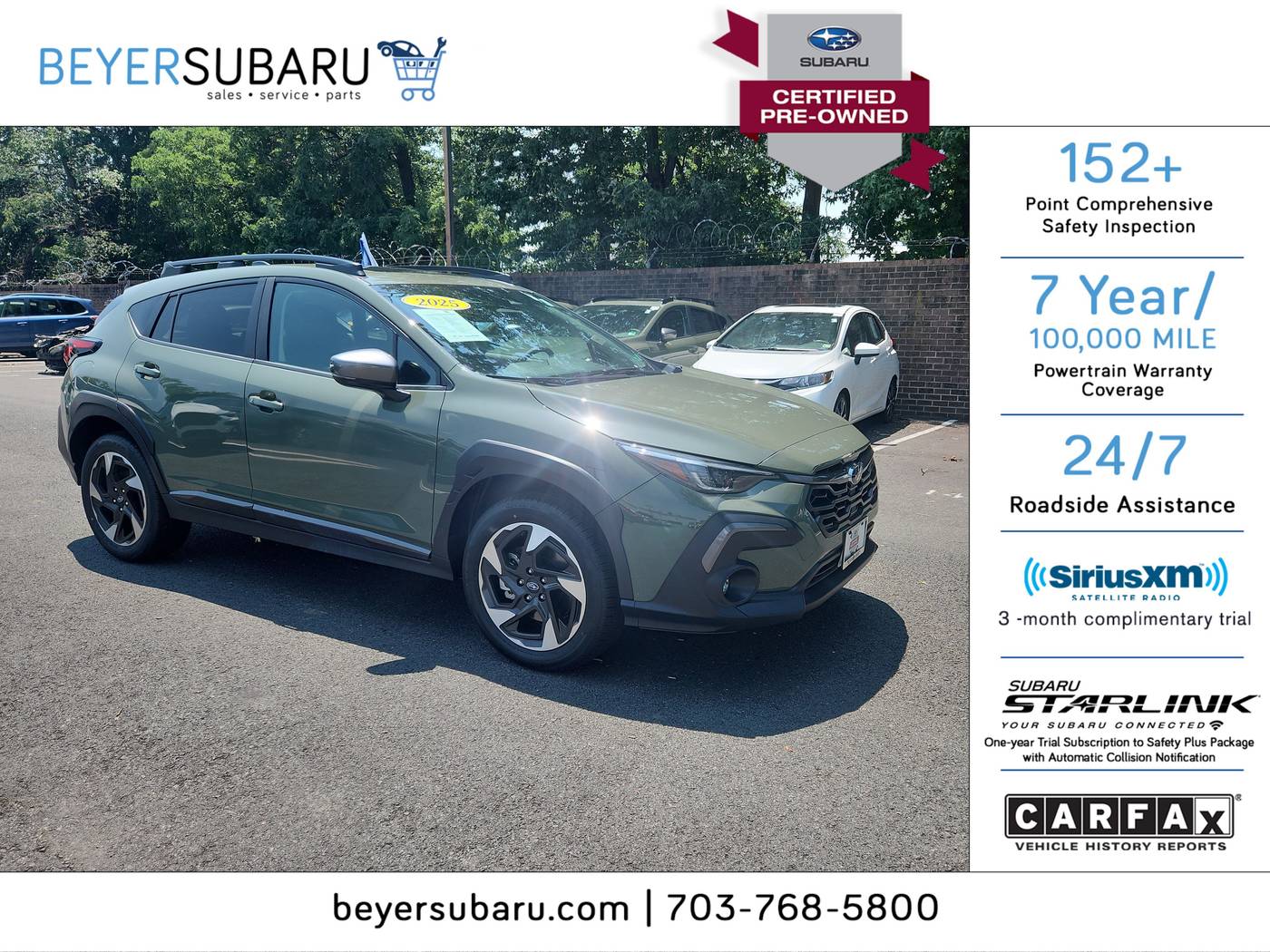 2025 Subaru Crosstrek Limited — SUV — 156 mi — Alexandria, VA