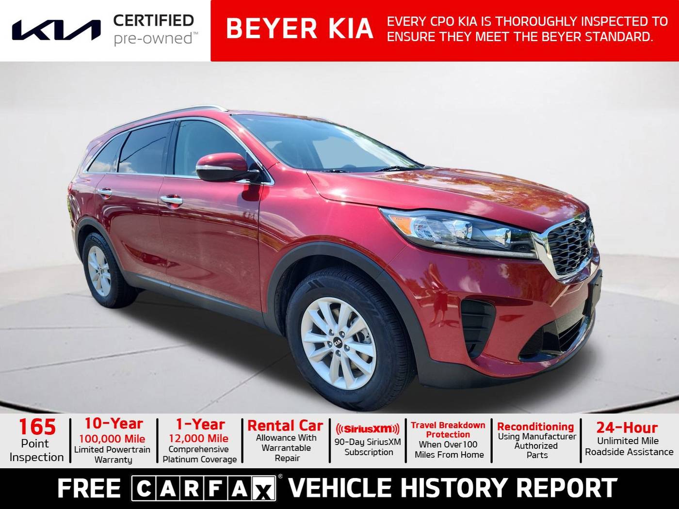2020 Kia Sorento LX — SUV — 45,007 mi — Falls Church, VA