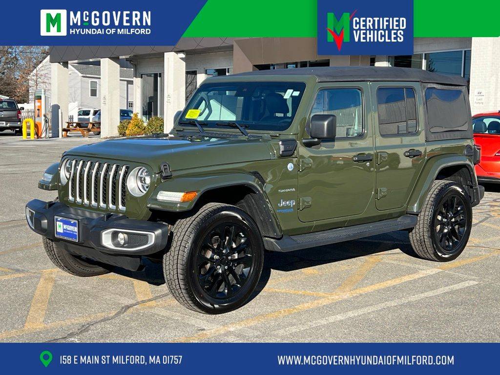 2021 Jeep Wrangler Sahara 4xe — SUV — 35,791 mi — Milford, MA