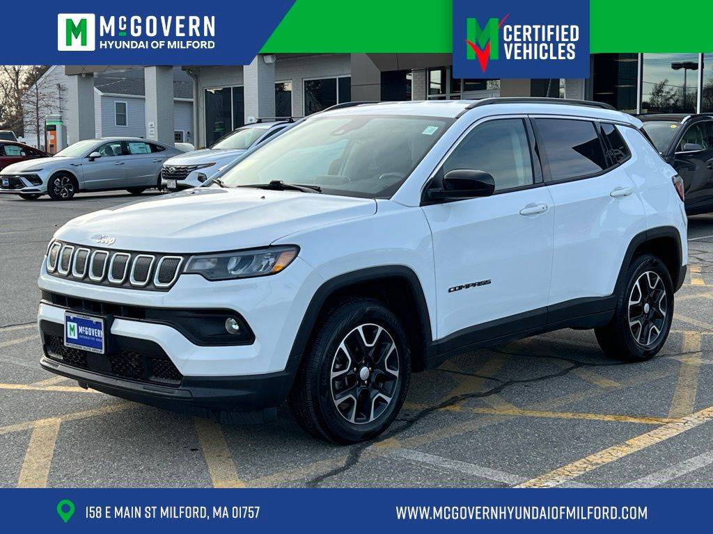 2022 Jeep Compass Latitude — SUV — 29,195 mi — Milford, MA