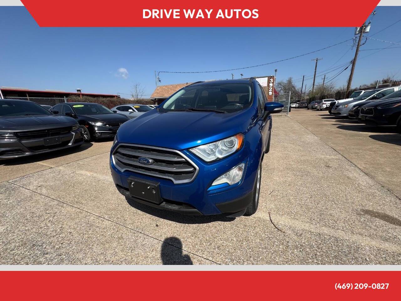 2020 Ford EcoSport SE — SUV — 71,224 mi — Garland, TX
