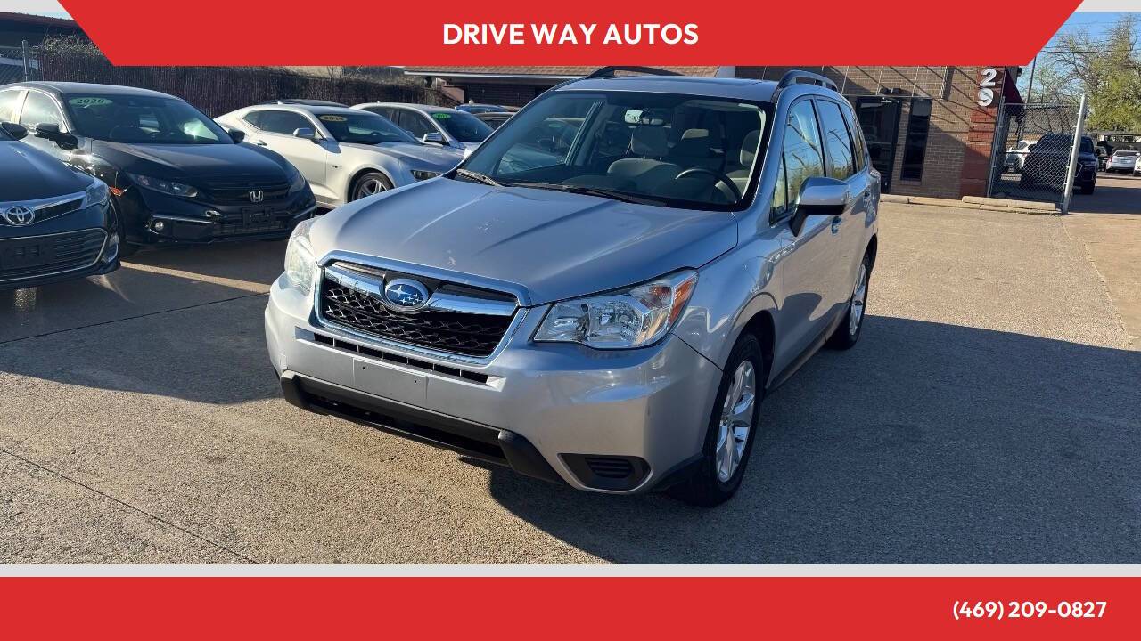 2015 Subaru Forester 2.5i Premium — SUV — 50,761 mi — Garland, TX