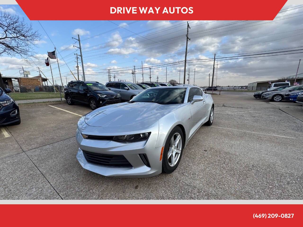 2016 Chevrolet Camaro 1LT — Coupe — 73,990 mi — Garland, TX