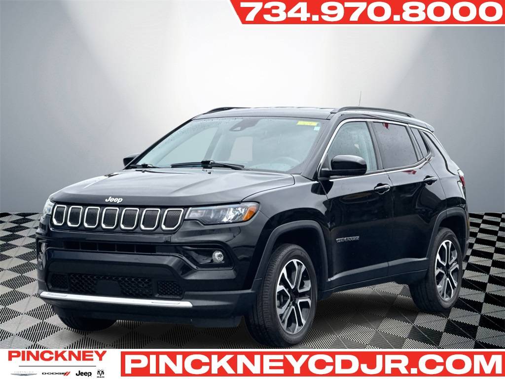 2022 Jeep Compass Limited — SUV — 26,228 mi — Pinckney, MI
