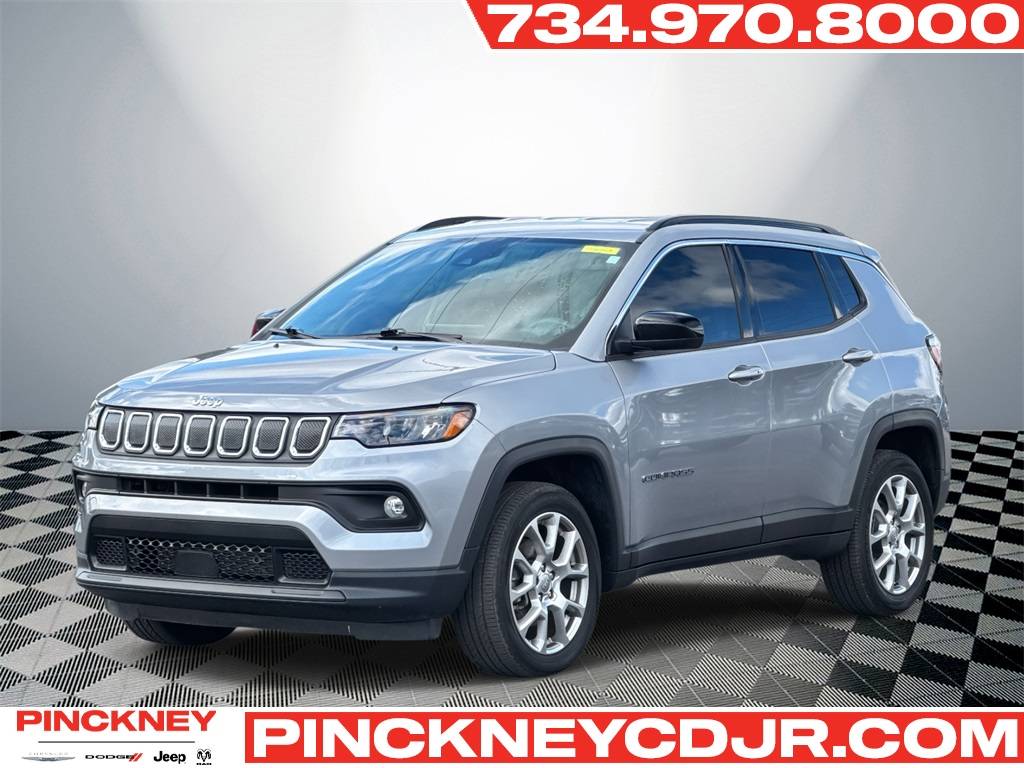 2022 Jeep Compass Latitude Lux — SUV — 15,707 mi — Pinckney, MI