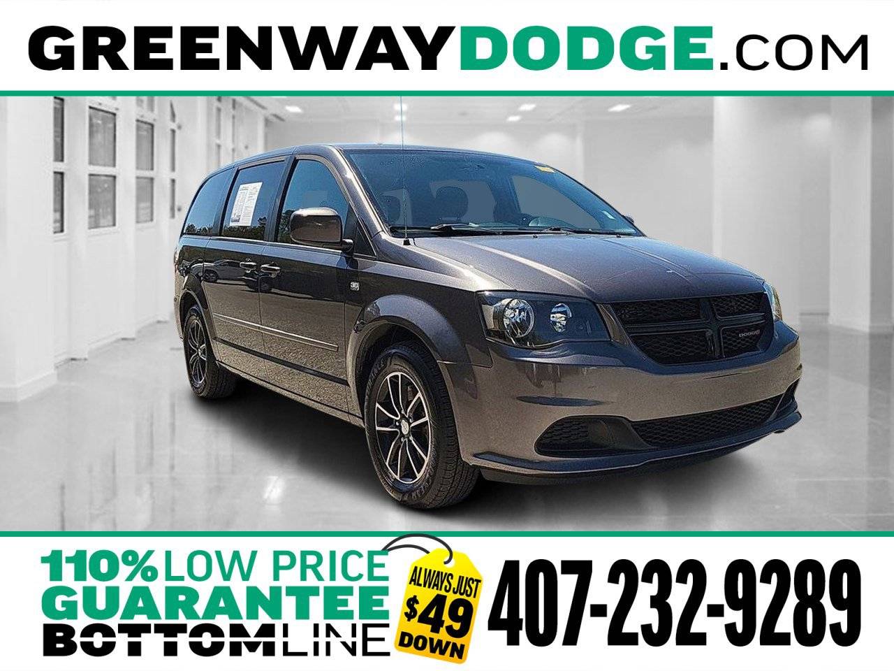 2014 Dodge Grand Caravan SE — Minivan — 113,266 mi — Orlando, FL