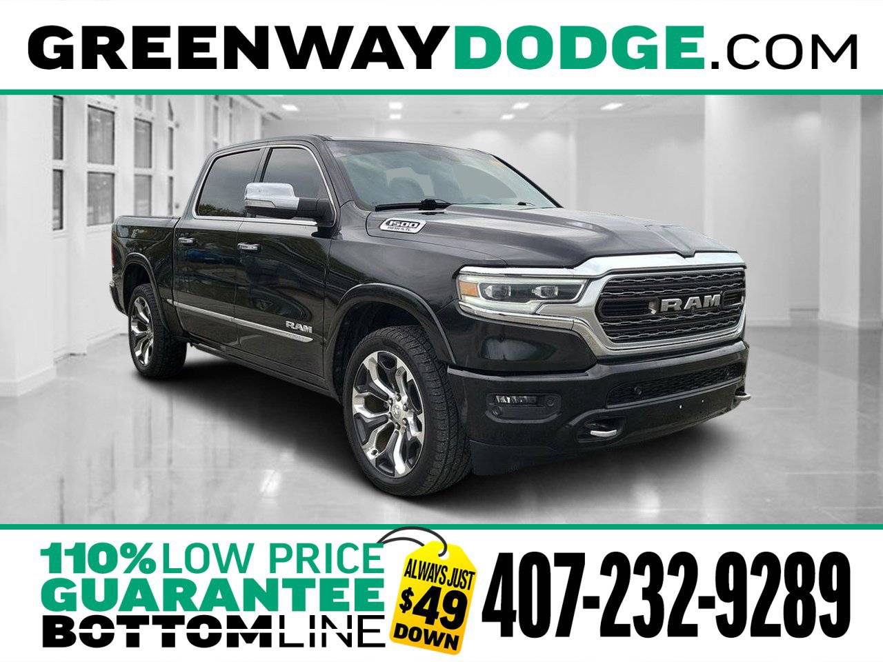 2019 Ram 1500 Limited — Pickup Truck — 87,765 mi — Orlando, FL