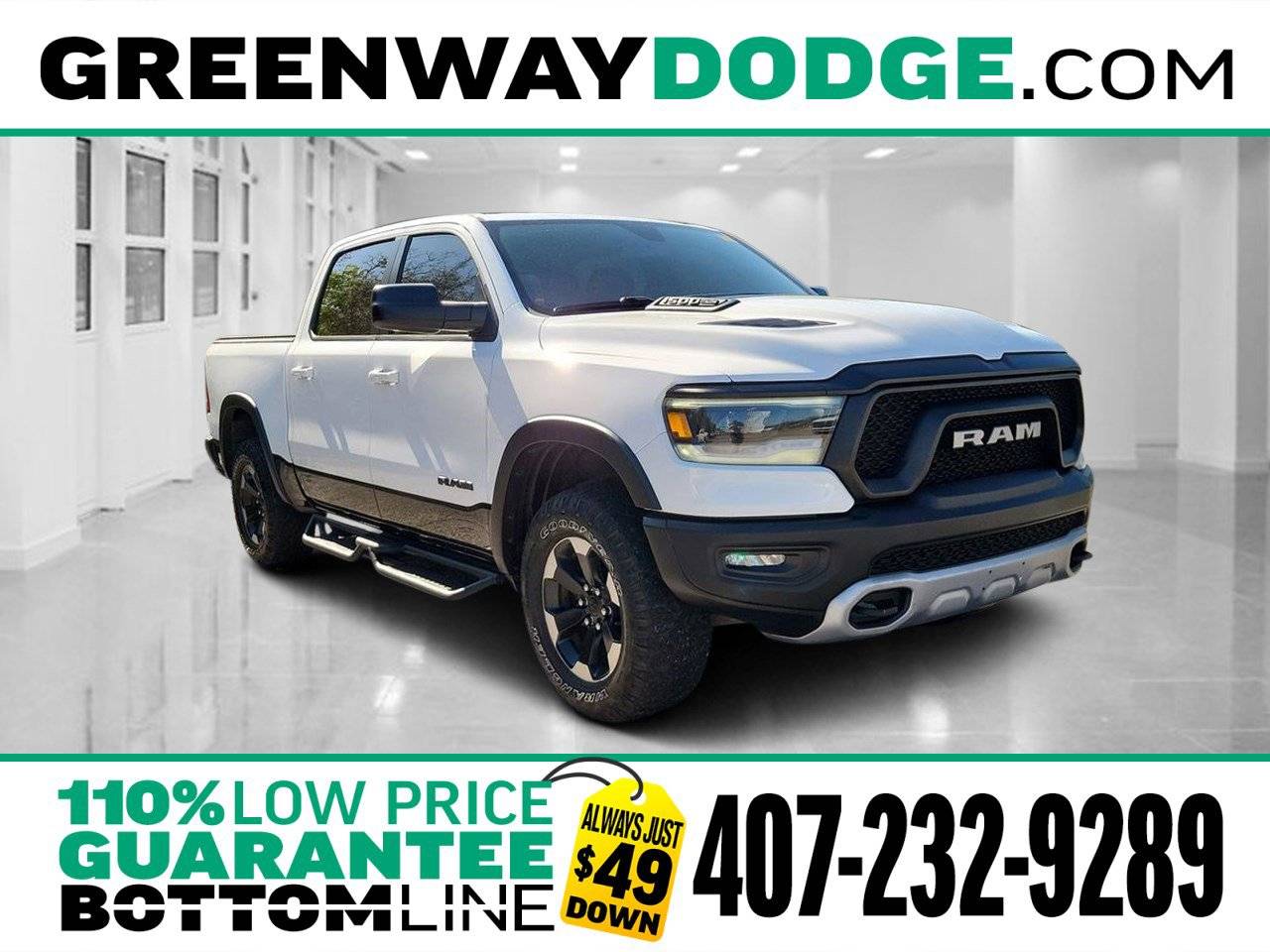 2020 Ram 1500 Rebel — Pickup Truck — 97,628 mi — Orlando, FL