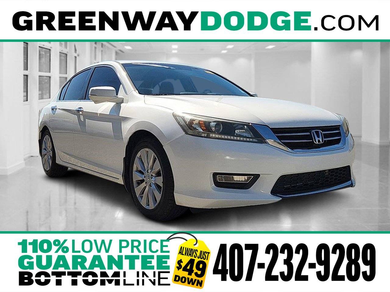 2013 Honda Accord EX-L — Sedan — 121,500 mi — Orlando, FL