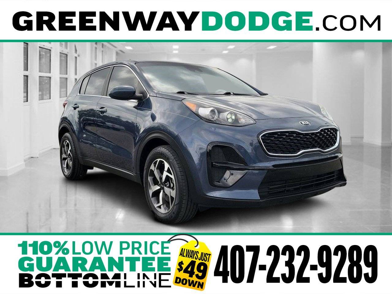 2021 Kia Sportage LX — SUV — 83,060 mi — Orlando, FL