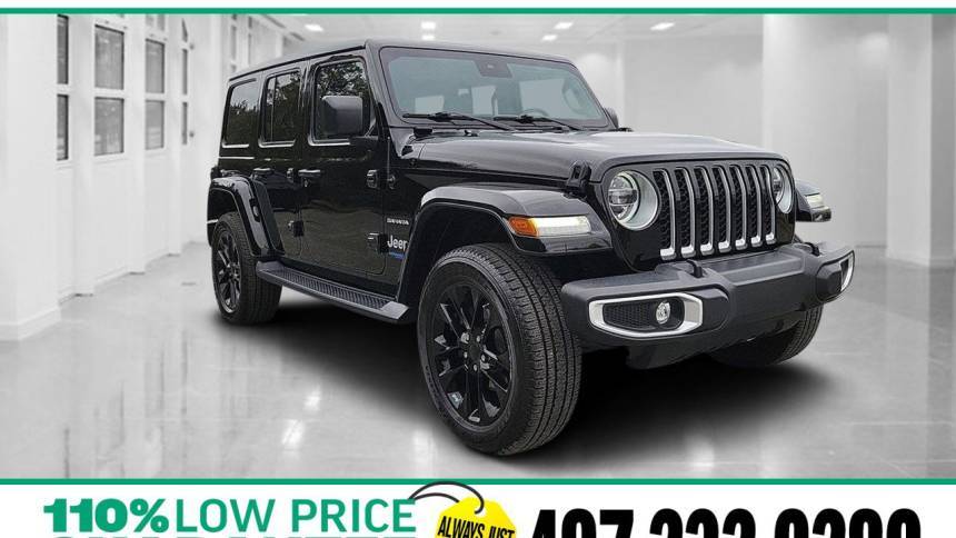 2021 Jeep Wrangler Sahara 4xe — SUV — 72,946 mi — Orlando, FL