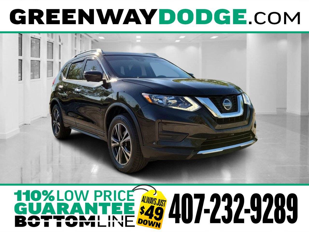 2019 Nissan Rogue SV — SUV — 79,875 mi — Orlando, FL
