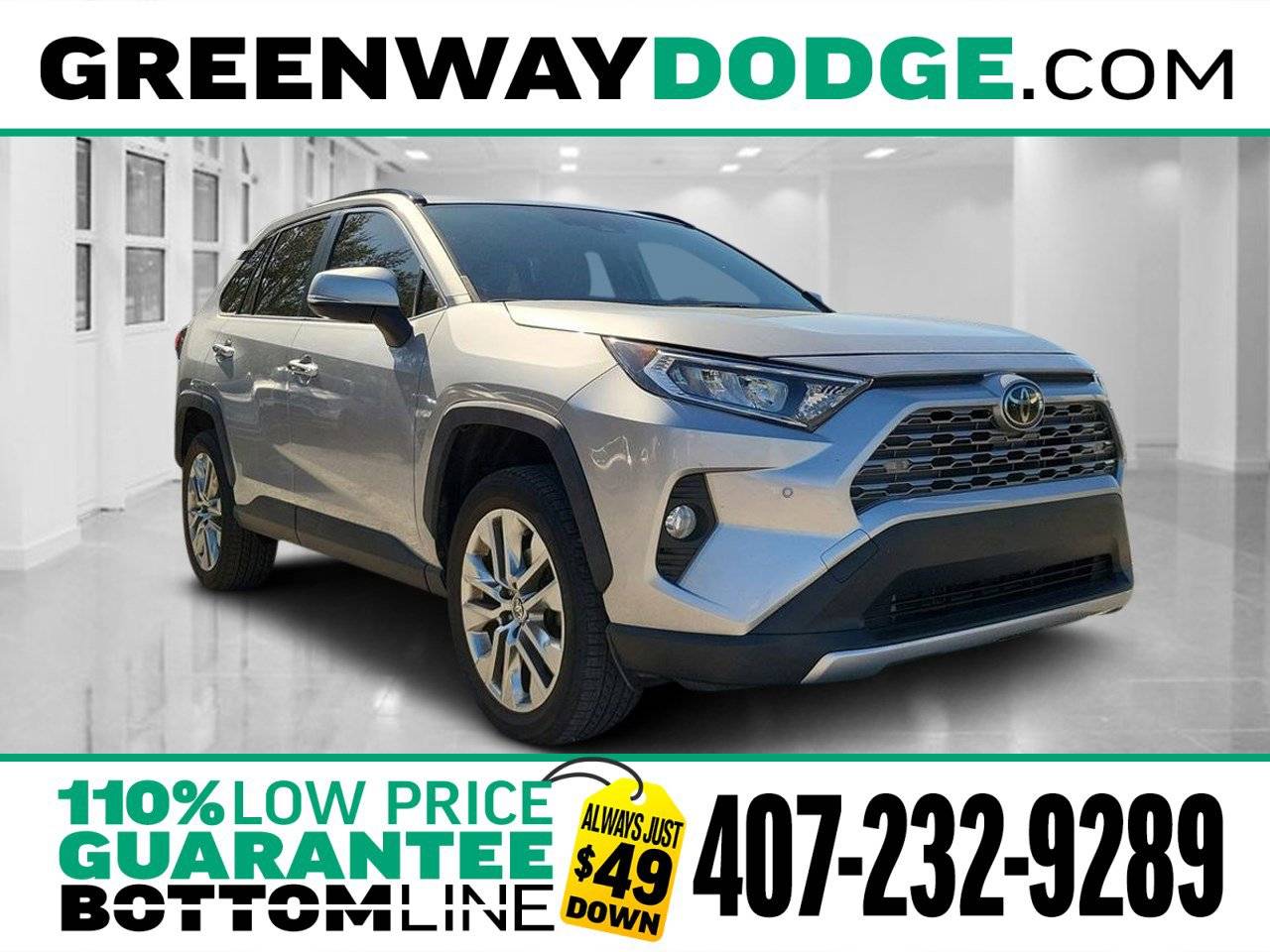 2020 Toyota RAV4 Limited — SUV — 29,611 mi — Orlando, FL