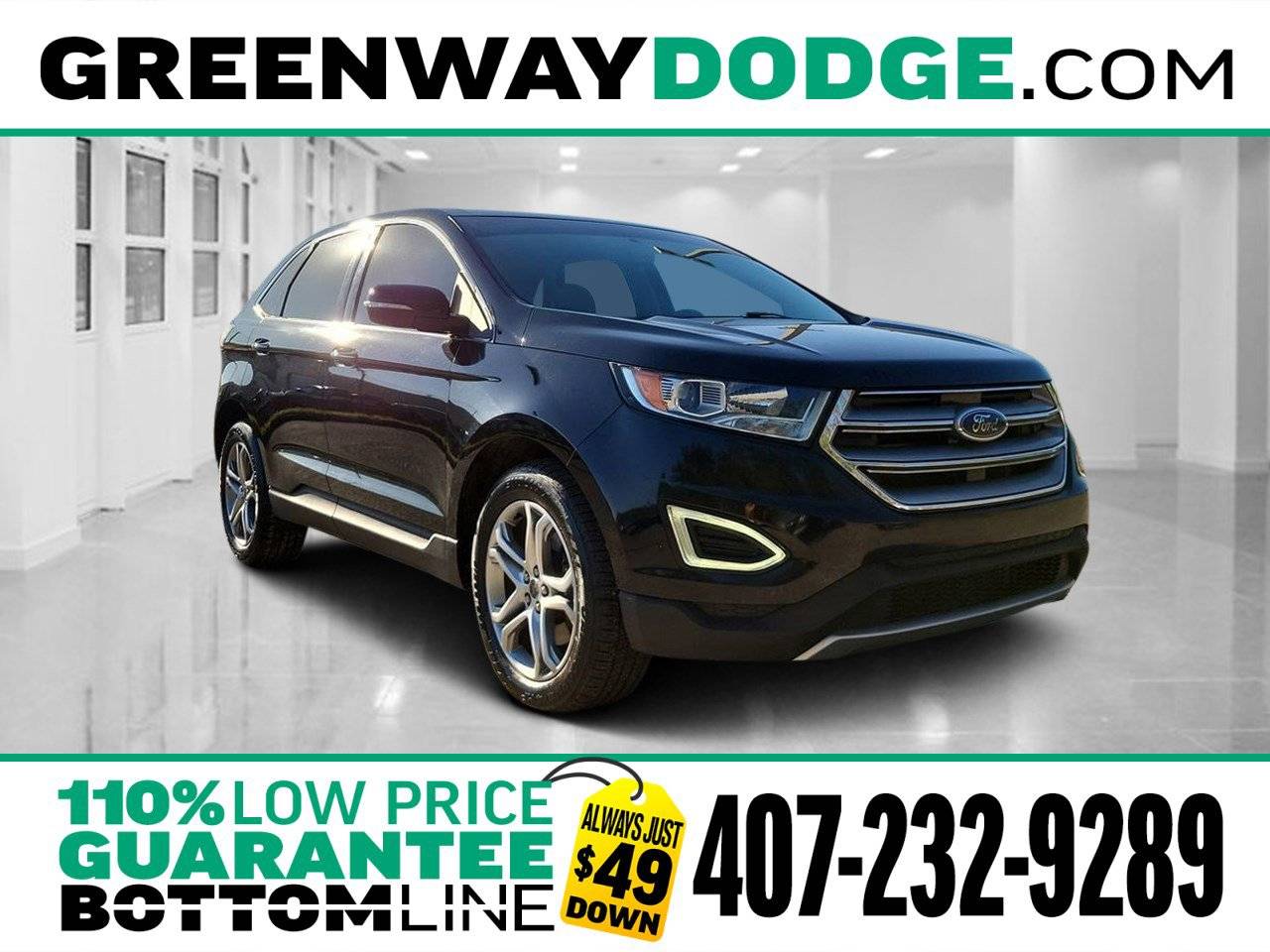2016 Ford Edge Titanium — SUV — 120,084 mi — Orlando, FL