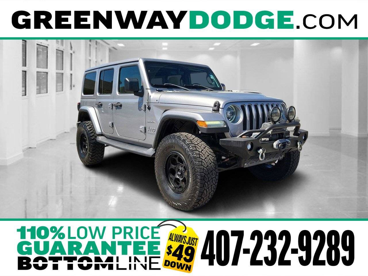 2018 Jeep Wrangler Sahara — SUV — 67,646 mi — Orlando, FL