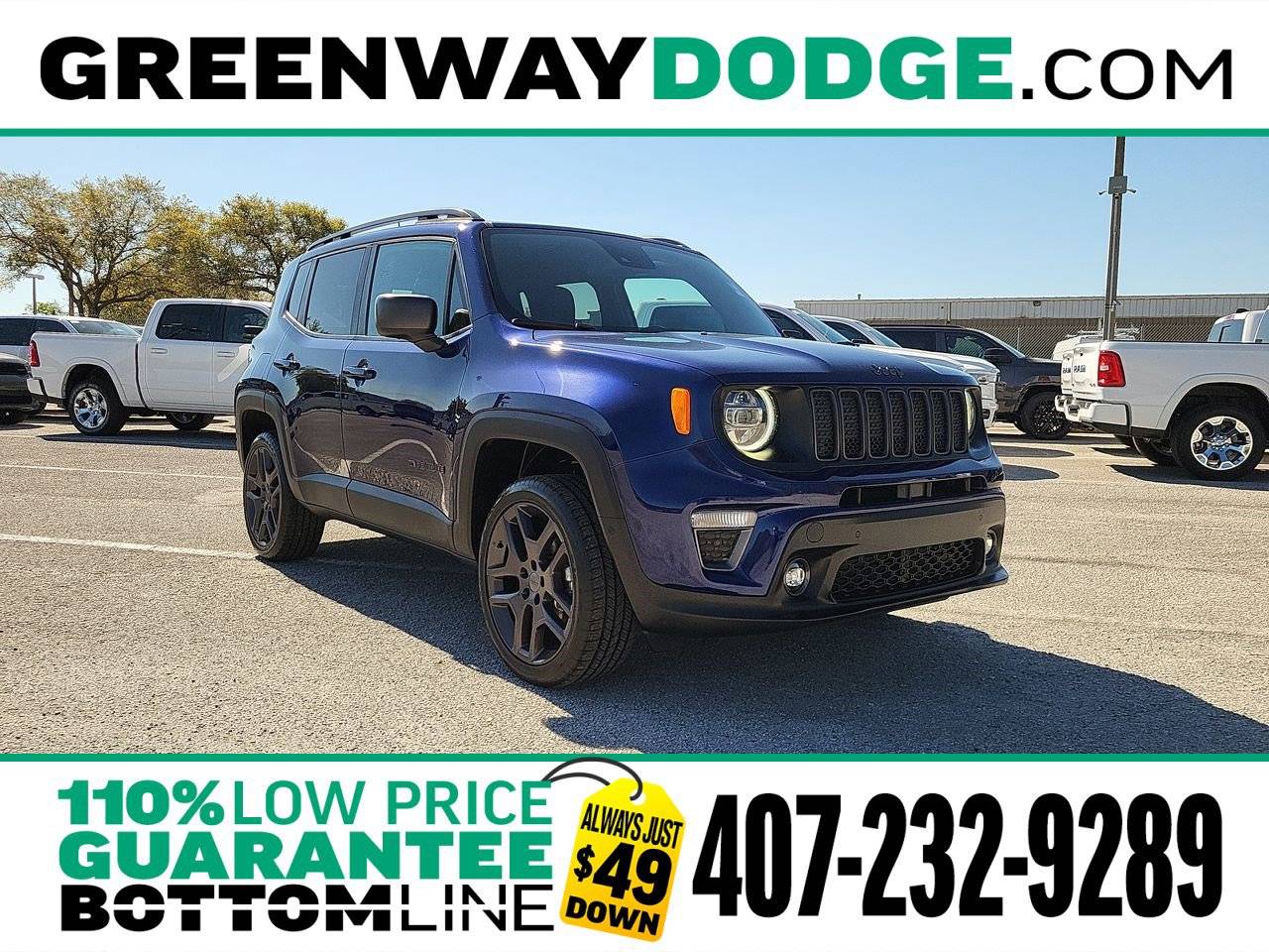 2021 Jeep Renegade 80th Edition — SUV — 32,108 mi — Orlando, FL
