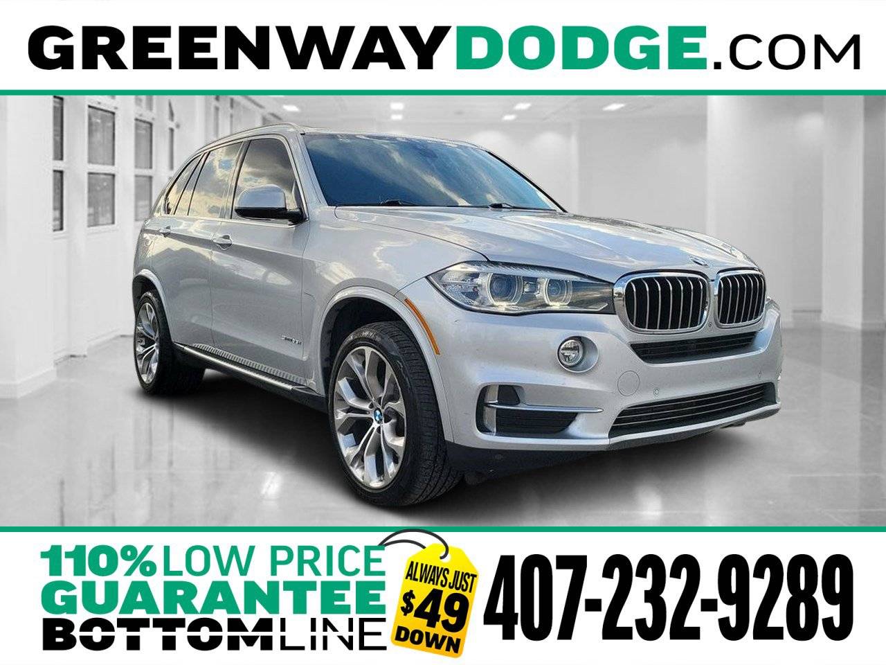 2015 BMW X5 35i — SUV — 140,788 mi — Orlando, FL