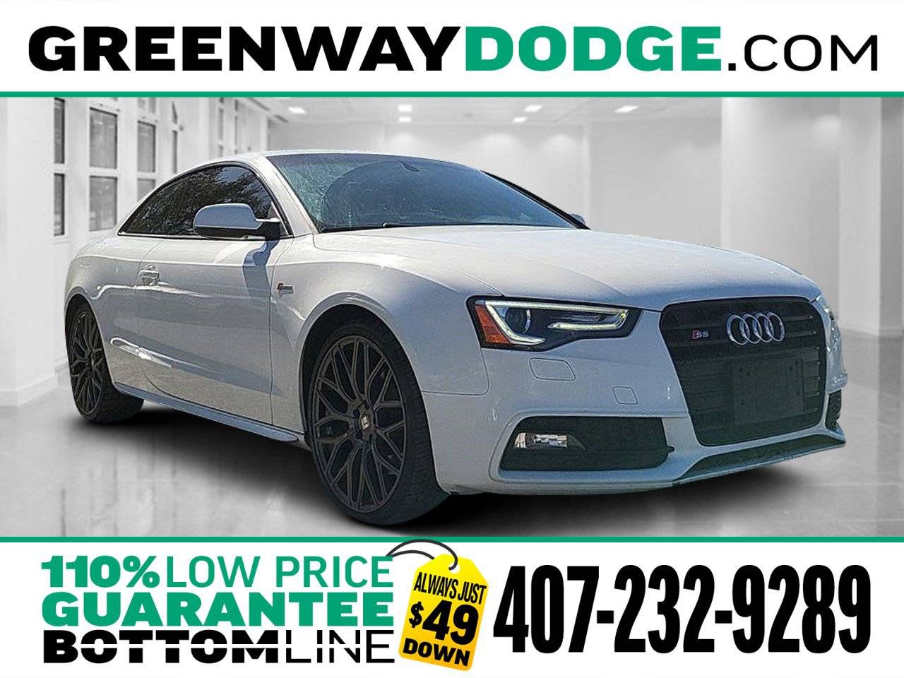 2016 Audi S5 Premium Plus — Coupe — 101,717 mi — Orlando, FL