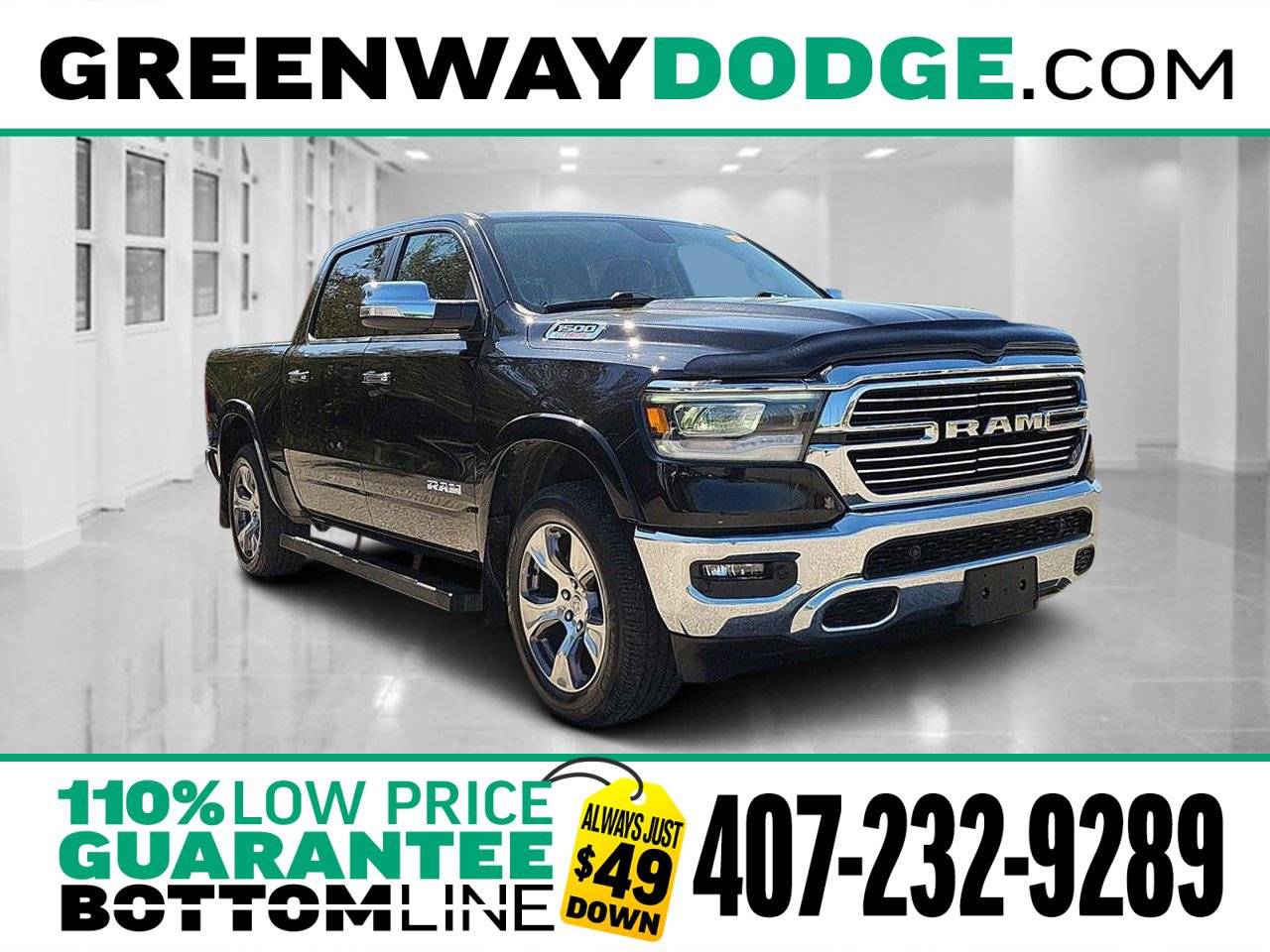 2020 Ram 1500 Laramie — Pickup Truck — 110,298 mi — Orlando, FL