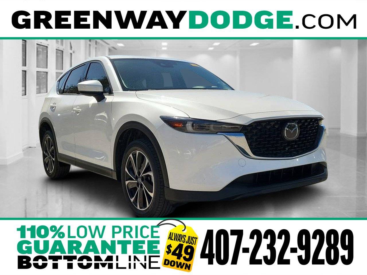 2022 Mazda CX-5 2.5 S Premium Plus — SUV — 51,440 mi — Orlando, FL