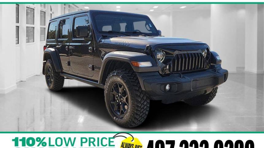 2020 Jeep Wrangler Willys — SUV — 47,423 mi — Orlando, FL