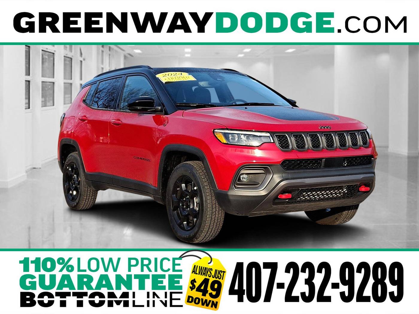 2024 Jeep Compass Trailhawk — SUV — 59 mi — Orlando, FL