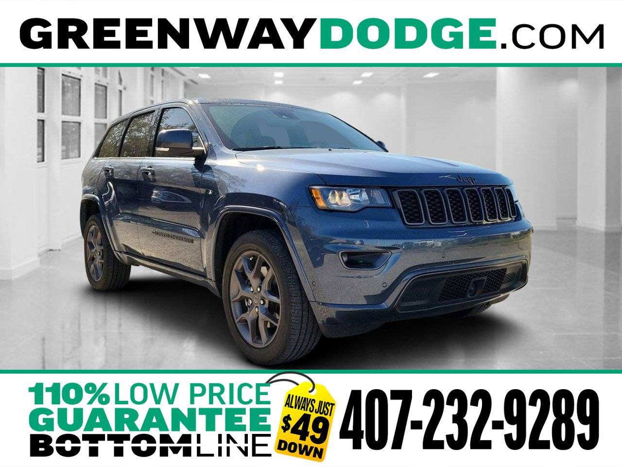 2021 Jeep Grand Cherokee WK 80th Anniversary — SUV — 87,075 mi — Orlando, FL