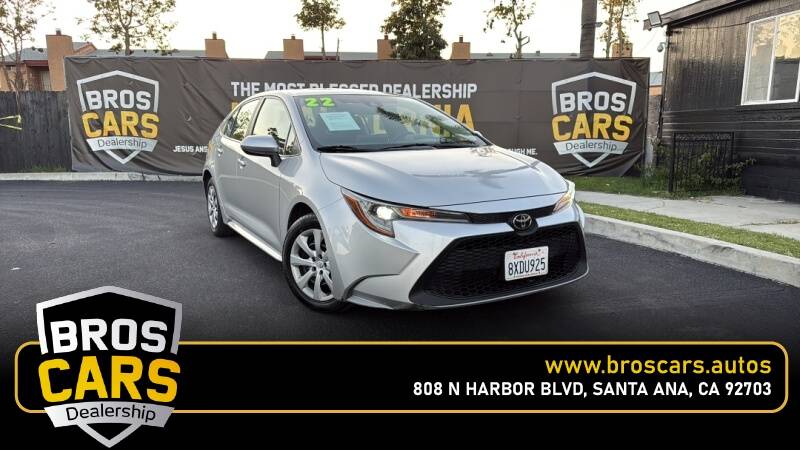 2022 Toyota Corolla LE — Sedan — 96,262 mi — Santa Ana, CA