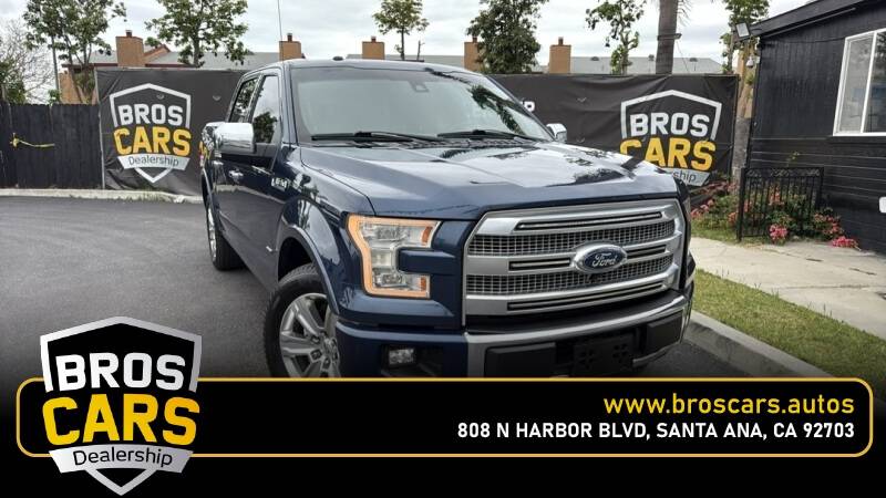 2016 Ford F-150 Platinum — Pickup Truck — 122,532 mi — Santa Ana, CA