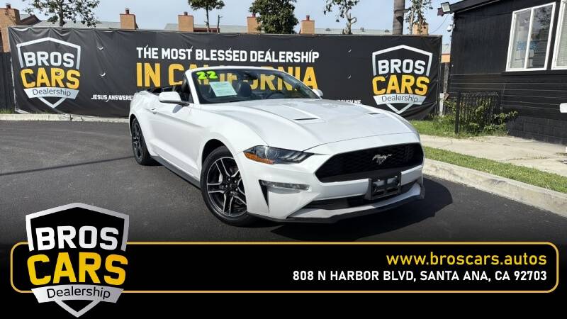 2022 Ford Mustang EcoBoost — Convertible — 76,411 mi — Santa Ana, CA