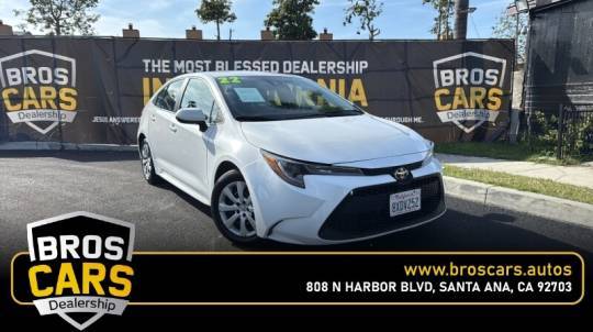 2022 Toyota Corolla LE — Sedan — 118,912 mi — Santa Ana, CA