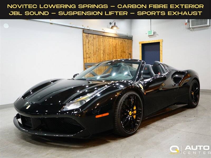 2017 Ferrari 488 Spider — Convertible — 22,742 mi — Lynnwood, WA