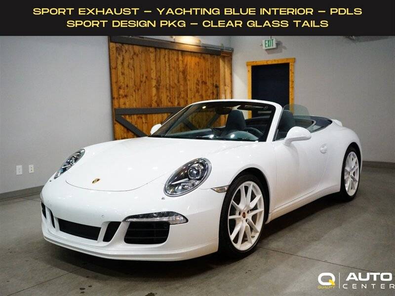 2013 Porsche 911 Carrera — Convertible — 30,739 mi — Lynnwood, WA