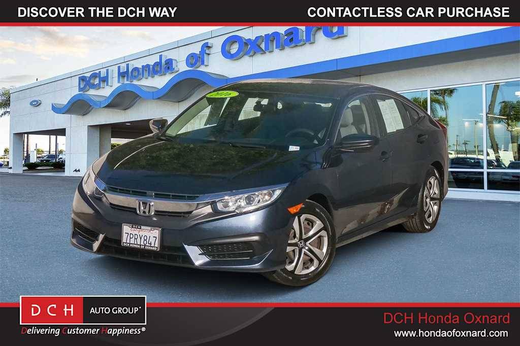 2016 Honda Civic LX — Sedan — 71,505 mi — Oxnard, CA