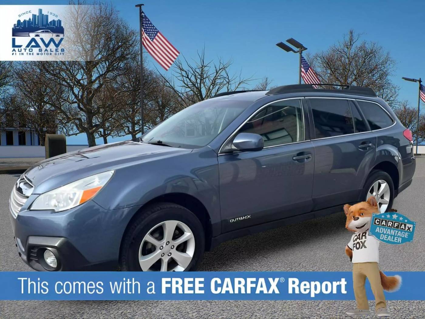 2013 Subaru Outback 2.5i Premium — SUV — 104,982 mi — Wayne, MI