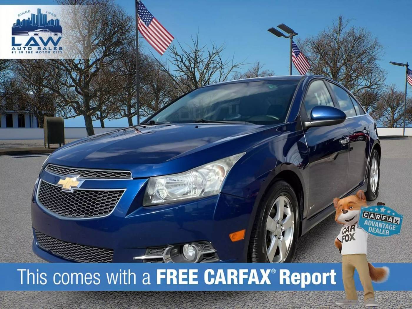 2012 Chevrolet Cruze 1LT — Sedan — 152,422 mi — Wayne, MI
