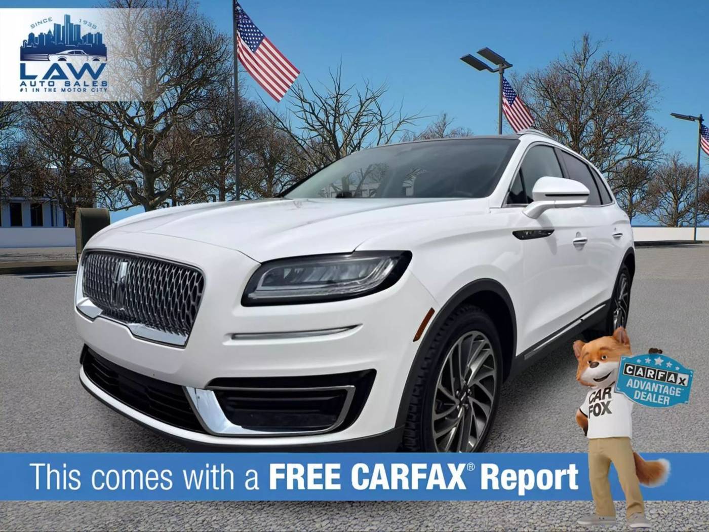 2020 Lincoln Nautilus Reserve — SUV — 82,823 mi — Wayne, MI