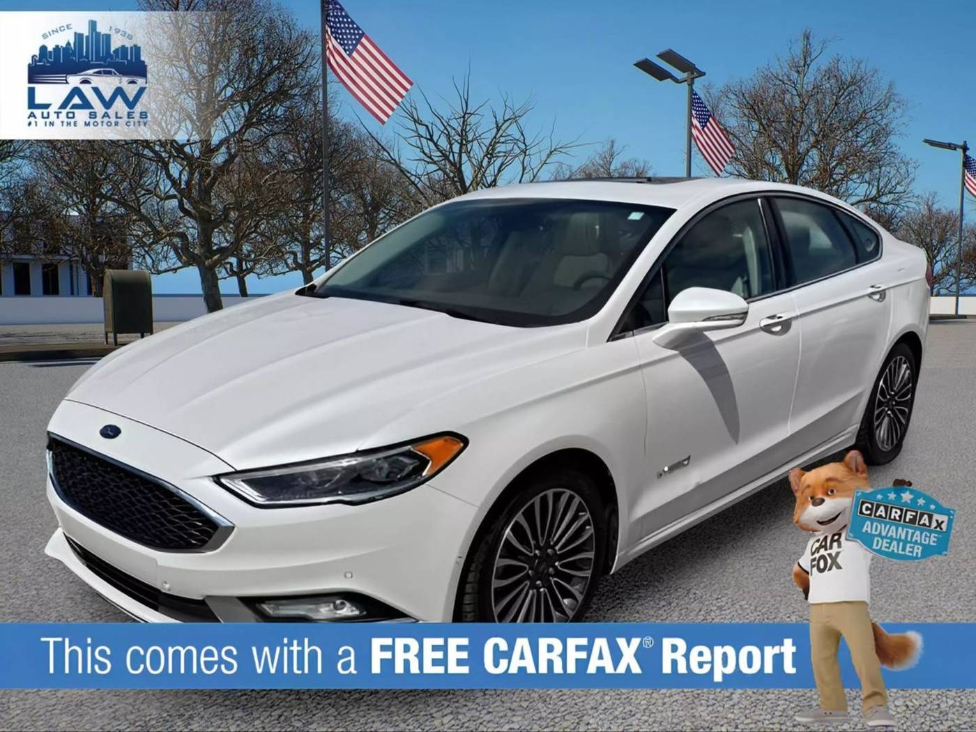 2017 Ford Fusion Hybrid Platinum — Sedan — 118,567 mi — Wayne, MI