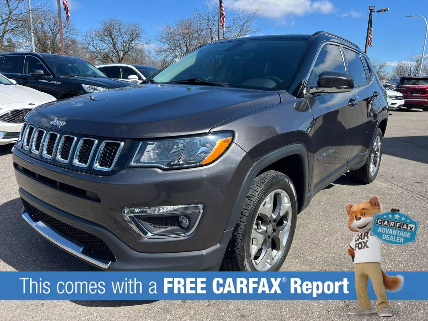 2020 Jeep Compass Limited — SUV — 52,725 mi — Wayne, MI